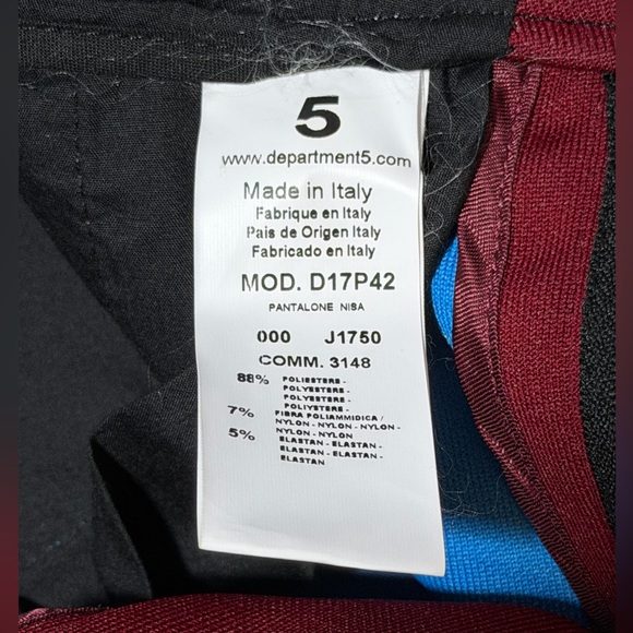 Department 5 Pantalone Nisa Trousers - Size 26 - Picture 6 of 8